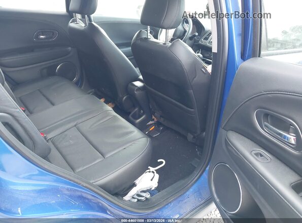3CZRU6H7XMM739907 2021 HONDA HR-V Blue VIN კოდის სტიკერის ხედი