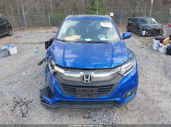3CZRU6H7XMM739907 2021 HONDA HR-V Blue წინა პანელის ხედი