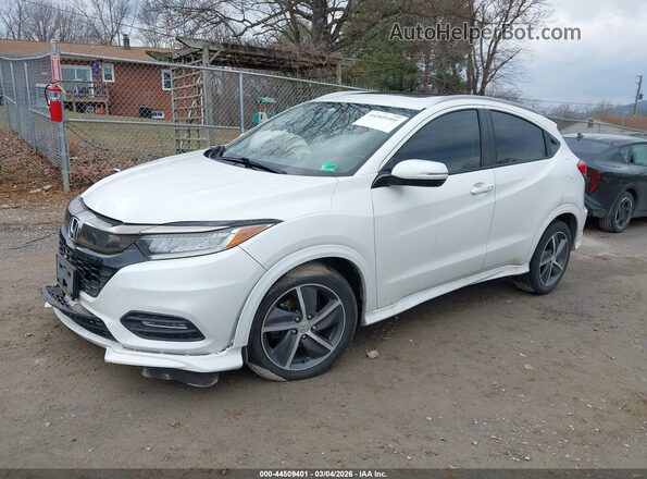 3CZRU6H91KM700475 2019 HONDA HR-V Белый Передняя левая четверть