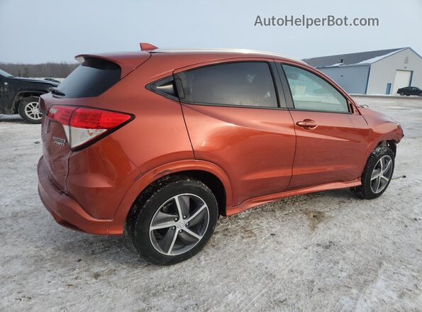 3CZRU6H95KM716453 2019 HONDA HR-V Оранжевый Задняя правая четверть