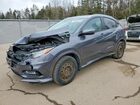 2021 Honda Hr-v Touring Gray vin: 3CZRU6H98MM100331