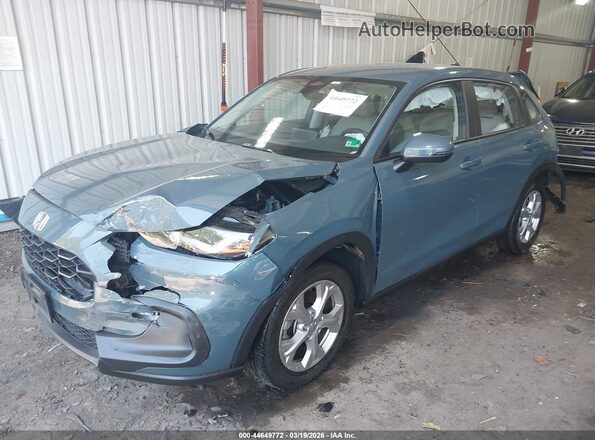 3CZRZ1H34SM710174 2025 HONDA HR-V Синий Передняя левая четверть