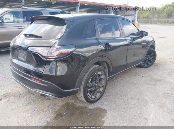 3CZRZ1H51RM762003 2024 HONDA HR-V Black Trasero derecho