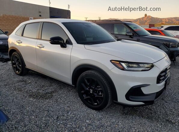 3CZRZ1H57RM747568 2024 HONDA HR-V Белый Передняя правая четверть