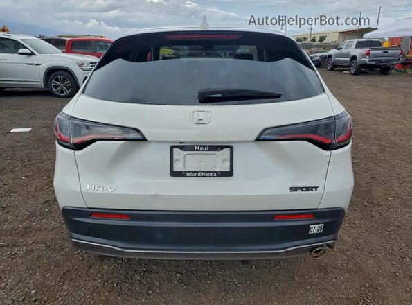 3CZRZ1H5XPM700855 2023 HONDA HR-V White უკანა ხედი