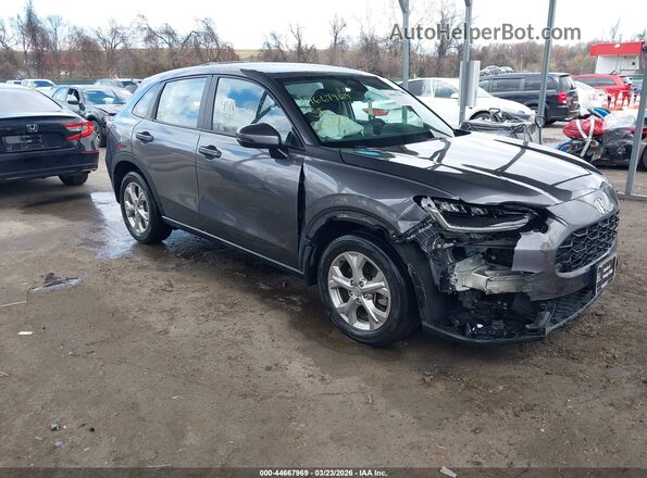 3CZRZ2H31PM748233 2023 HONDA HR-V Серый Передняя правая четверть