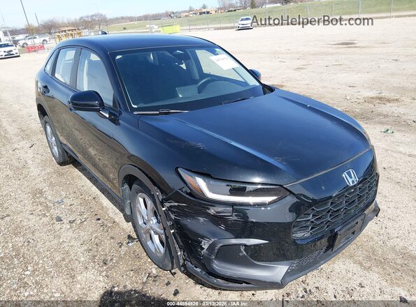 3CZRZ2H31SM762576 2025 HONDA HR-V Черный Передняя правая четверть
