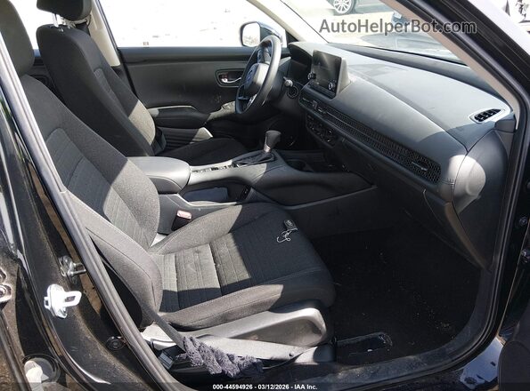3CZRZ2H31SM762576 2025 HONDA HR-V Черный Вид салона спереди
