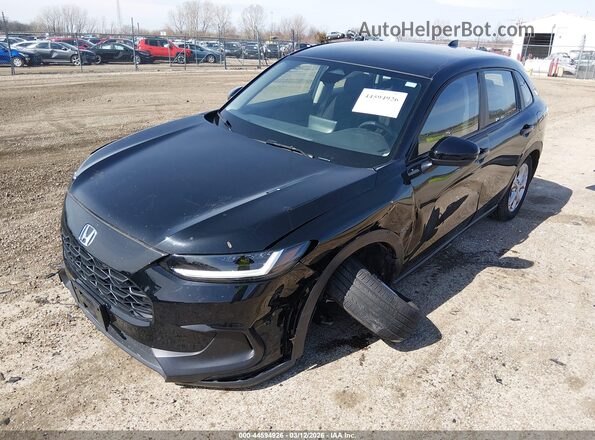 3CZRZ2H31SM762576 2025 HONDA HR-V Черный Передняя левая четверть