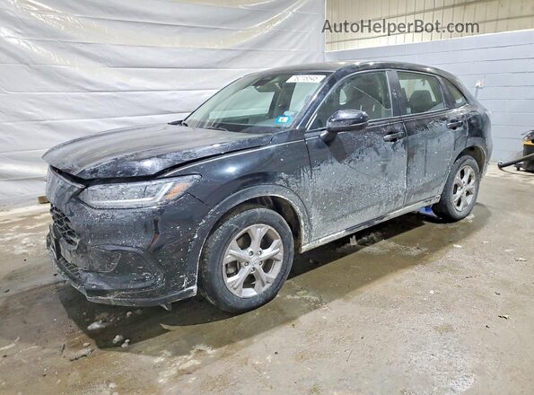 3CZRZ2H34RM755082 2024 HONDA HR-V Черный Передняя левая четверть