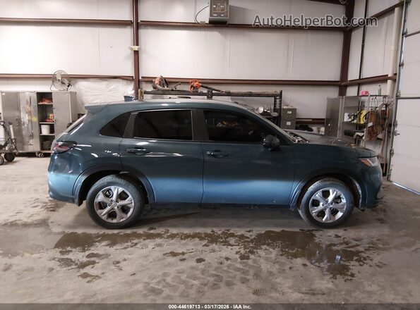 3CZRZ2H34SM723349 2025 HONDA HR-V Teal Widok wnętrza 360 stopni