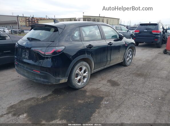 3CZRZ2H39RM761993 2024 HONDA HR-V Черный Задняя правая четверть
