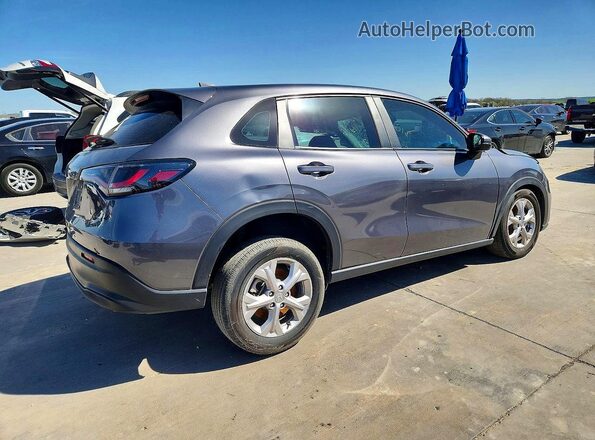 3CZRZ2H3XRM760299 2024 HONDA HR-V Серый Передняя правая четверть