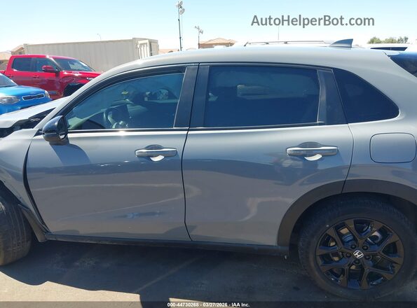 3CZRZ2H53RM776667 2024 HONDA HR-V Gray სალონის 360-გრადუსიანი ხედი