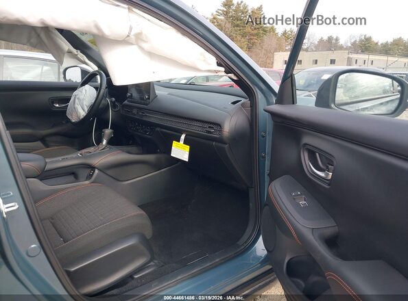 3CZRZ2H53SM758515 2025 HONDA HR-V Бирюзовый Вид салона спереди