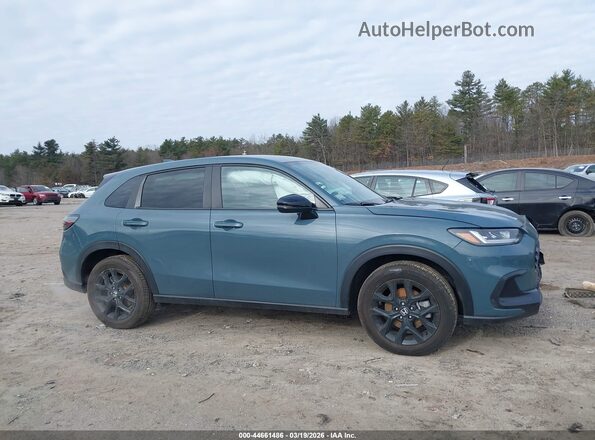 3CZRZ2H53SM758515 2025 HONDA HR-V Бирюзовый Вид задней части салона
