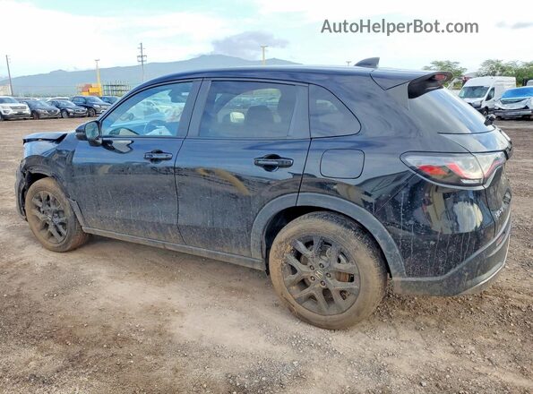 3CZRZ2H56RM721386 2024 HONDA HR-V Черный Задняя левая четверть