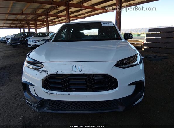 3CZRZ2H57RM769771 2024 HONDA HR-V White Vista del cuadro de instrumentos