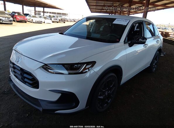 3CZRZ2H57RM769771 2024 HONDA HR-V White Vista tres cuartos delantera izquierda