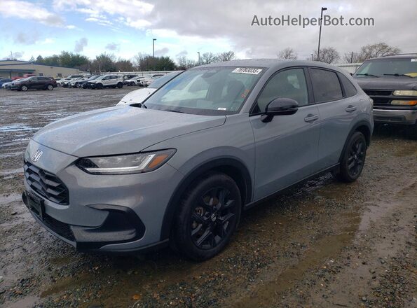 3CZRZ2H58RM715055 2024 HONDA HR-V Серый Передняя левая четверть