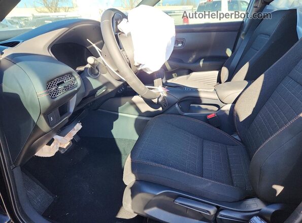 3CZRZ2H59TM752140 2026 HONDA HR-V Black წინა სალონის ხედი
