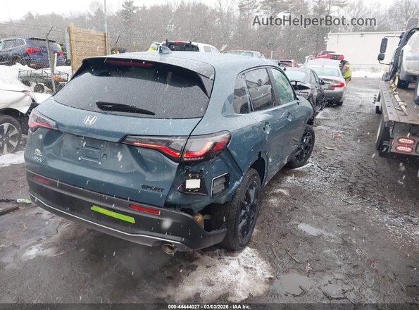 3CZRZ2H5XSM773691 2025 HONDA HR-V Синий Задняя правая четверть