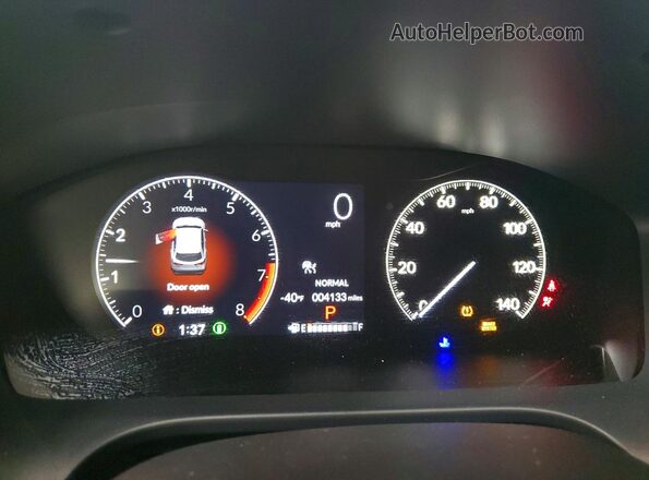 3CZRZ2H71TM718792 2026 HONDA HR-V Black Widok zestawu wskaźników