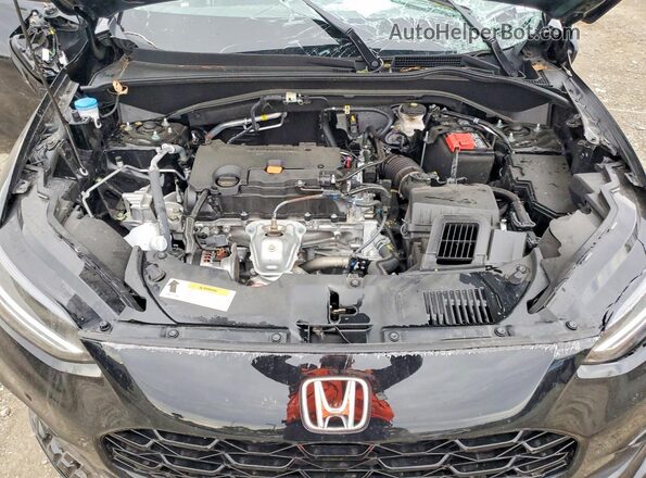 3CZRZ2H76TM702233 2026 HONDA HR-V Black Rear interior view