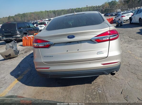 3FA6P0CD7KR128331 2019 FORD FUSION Бежевый 