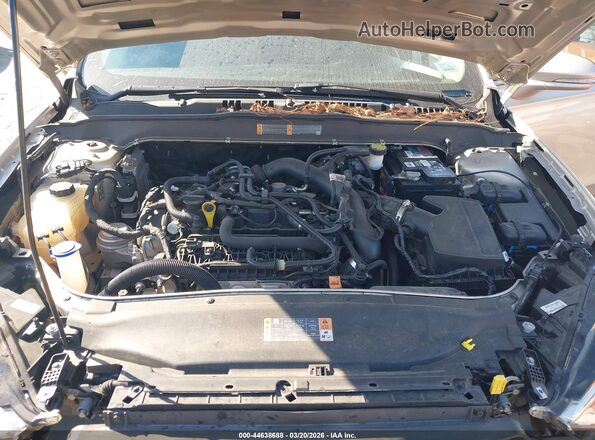3FA6P0CD7KR128331 2019 FORD FUSION Бежевый Вид сзади
