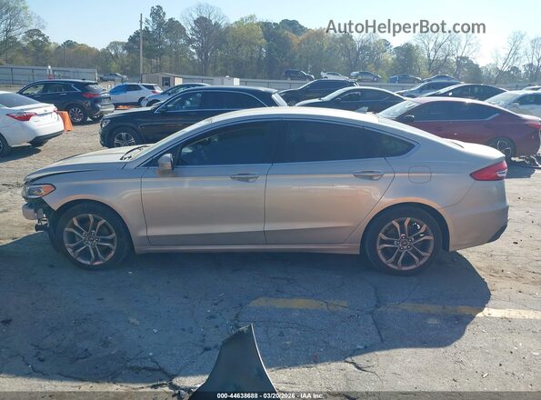 3FA6P0CD7KR128331 2019 FORD FUSION Бежевый Панорамный вид салона 360°