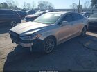 2019 Ford Fusion Sel Бежевый vin: 3FA6P0CD7KR128331
