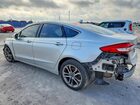 2019 Ford Fusion Sel Серебряный vin: 3FA6P0CD8KR269294