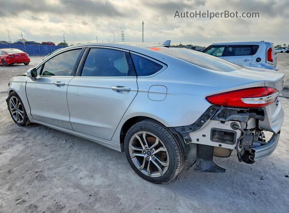 3FA6P0CD8KR269294 2019 FORD FUSION Серебряный Задняя левая четверть