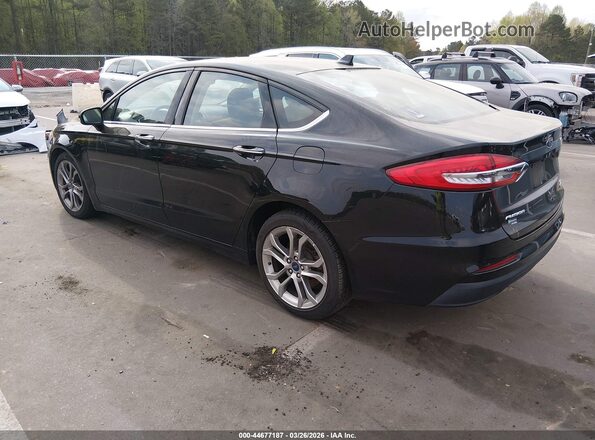 3FA6P0CD9LR193067 2020 FORD FUSION Black Tył lewy