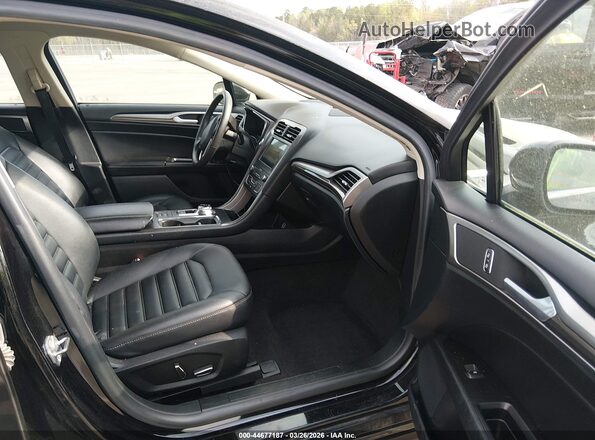 3FA6P0CD9LR193067 2020 FORD FUSION Black Widok wnętrza z przodu