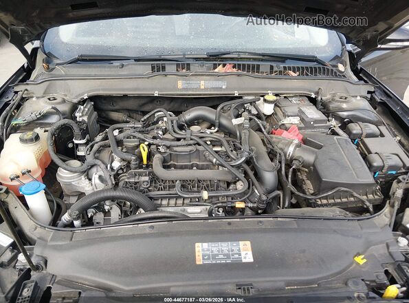 3FA6P0CD9LR193067 2020 FORD FUSION Black Widok z tyłu