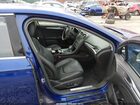 2016 Ford Fusion Titanium Синий vin: 3FA6P0D95GR223357