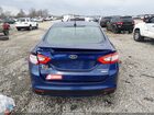 2016 Ford Fusion Titanium Синий vin: 3FA6P0D95GR223357