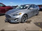 2020 Ford Fusion Titanium Серебряный vin: 3FA6P0D95LR199085