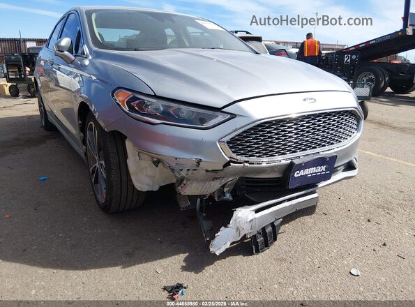 3FA6P0D95LR199085 2020 FORD FUSION Серебряный Вид спереди