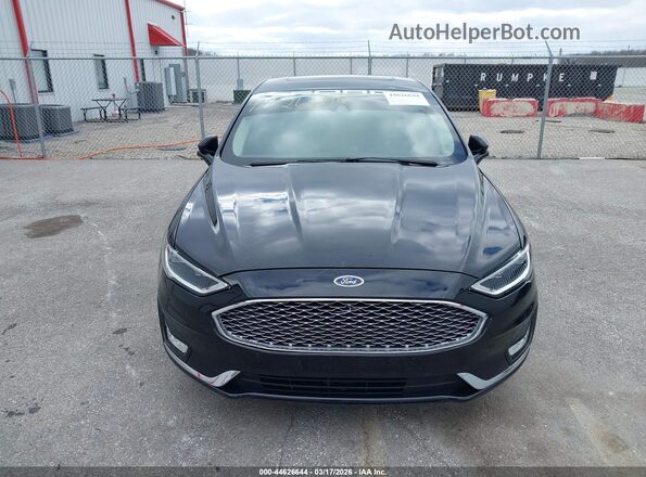 3FA6P0D96LR193652 2020 FORD FUSION Черный Вид спереди