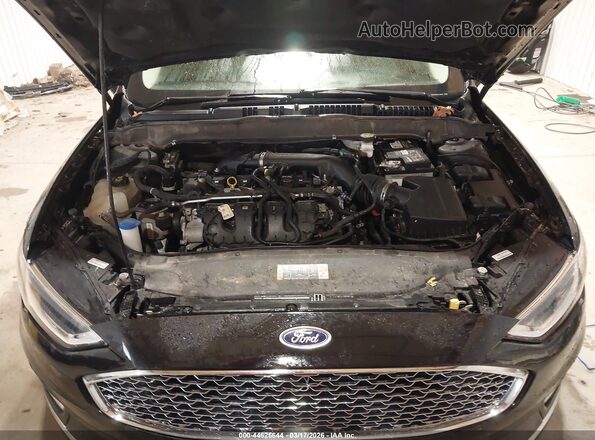 3FA6P0D96LR193652 2020 FORD FUSION Черный Вид сзади