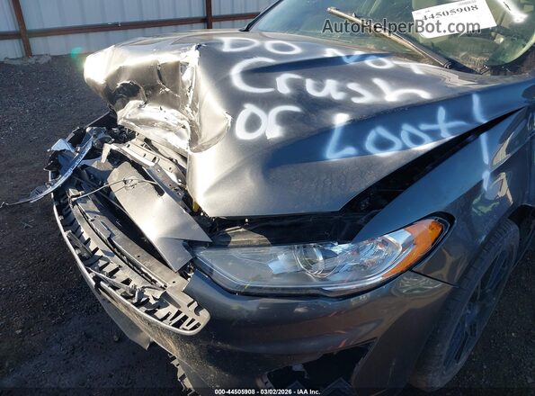 3FA6P0G71LR101731 2020 FORD FUSION Gray 