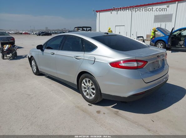 3FA6P0G72GR280187 2016 FORD FUSION Silver Tył lewy