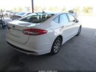 2017 Ford Fusion S White vin: 3FA6P0G74HR190332