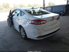 2017 Ford Fusion S White vin: 3FA6P0G74HR190332