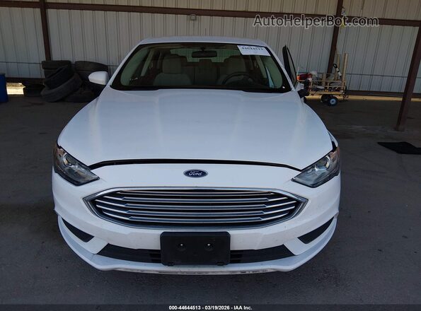 3FA6P0G74HR190332 2017 FORD FUSION White Vista del cuadro de instrumentos