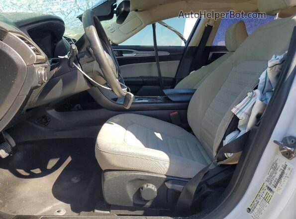 3FA6P0G77LR113785 2020 FORD FUSION White Widok wnętrza z przodu