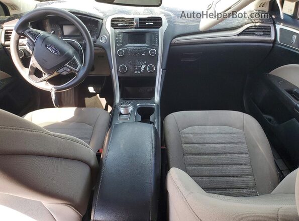 3FA6P0G77LR113785 2020 FORD FUSION White Widok deski rozdzielczej